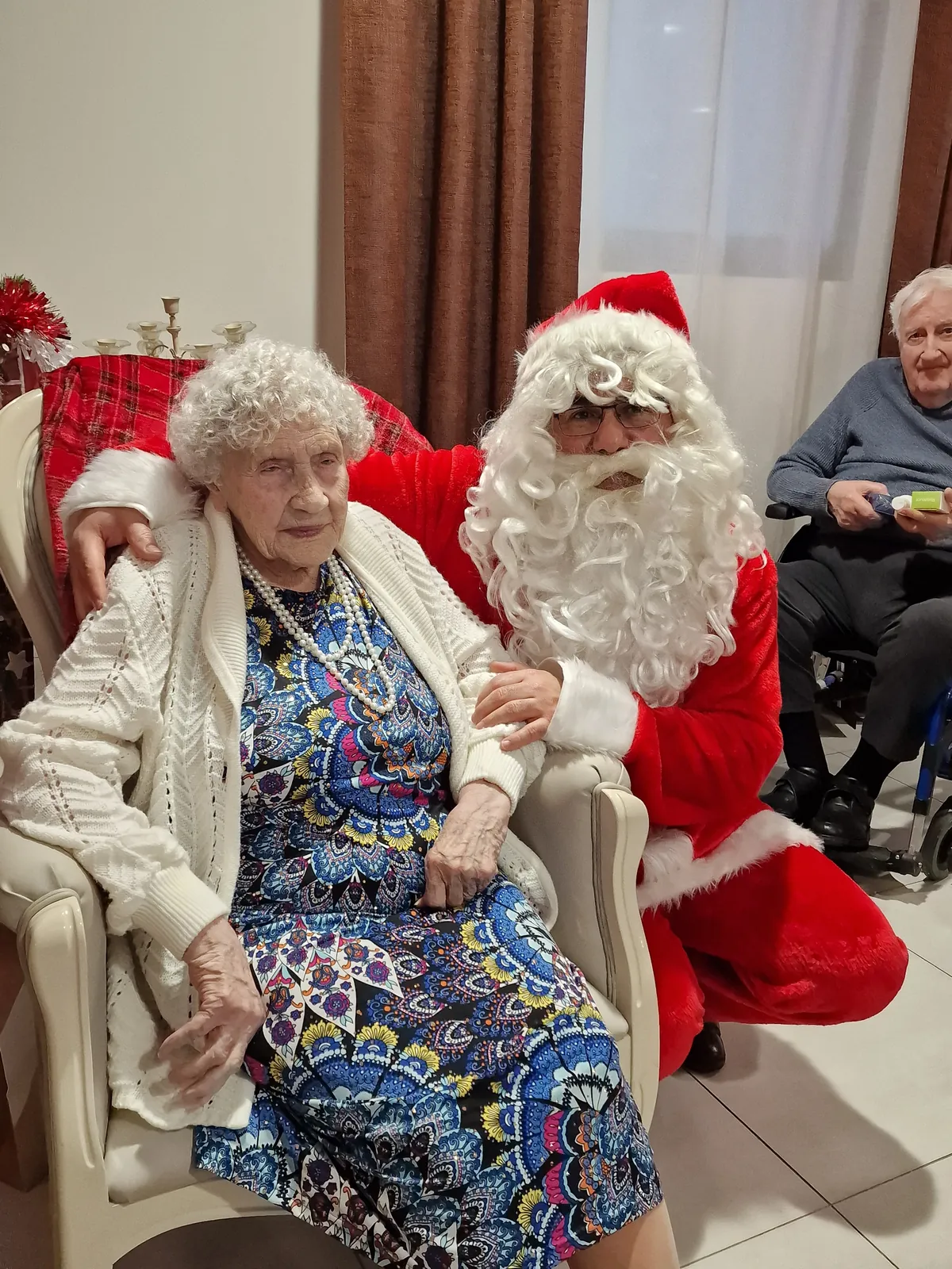Repas de Noël à la résidence le clos Saint Jean 