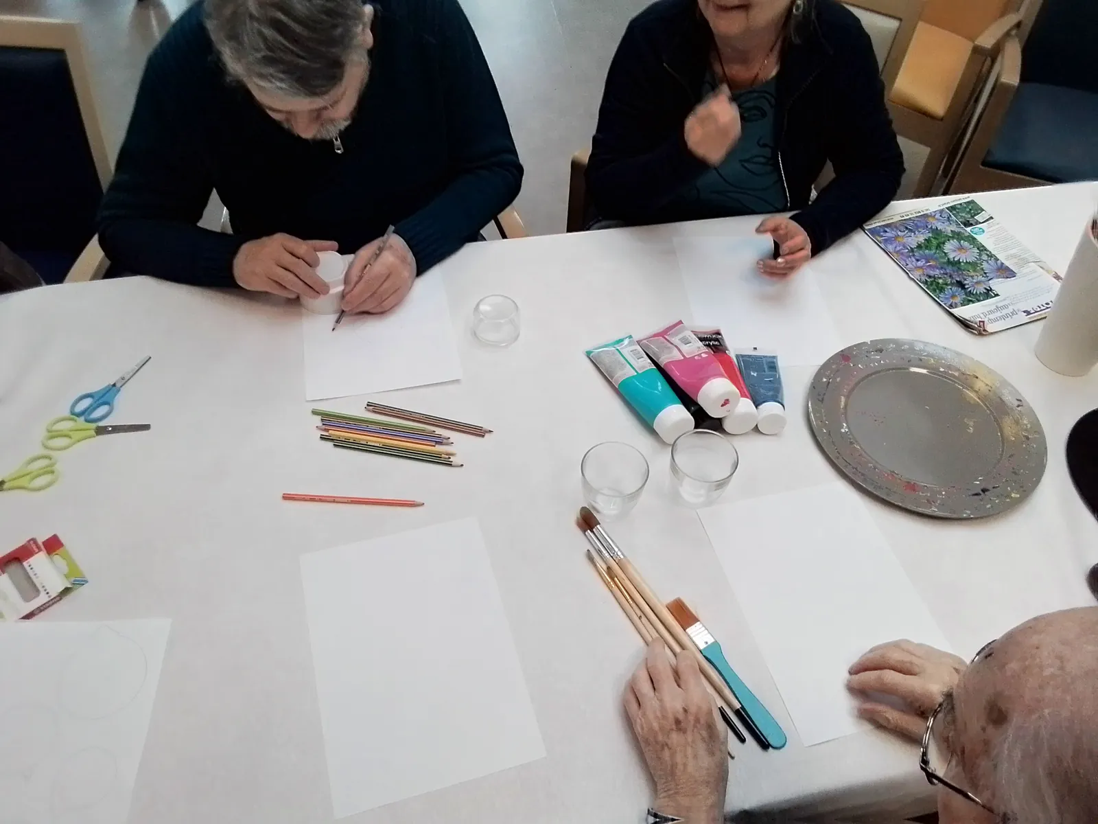 Atelier la grande lessive lundi après-midi