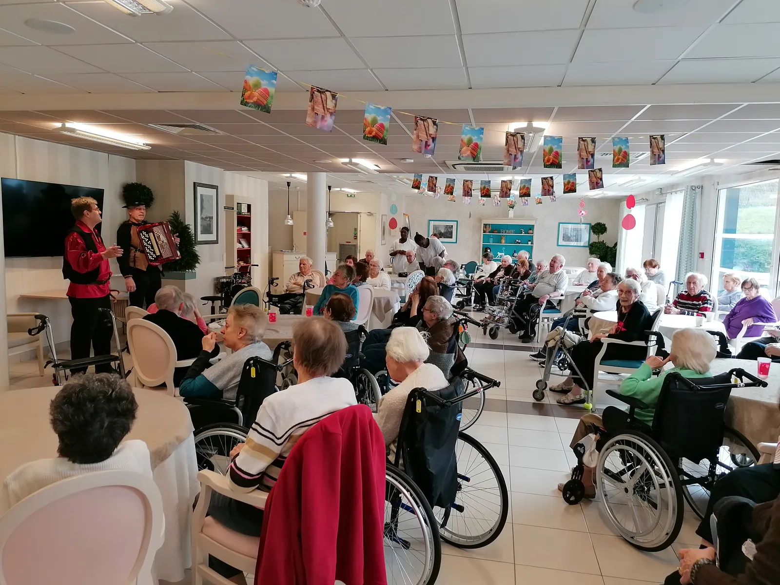 Fête des Anniversaires à l'EHPAD d'Esbly 