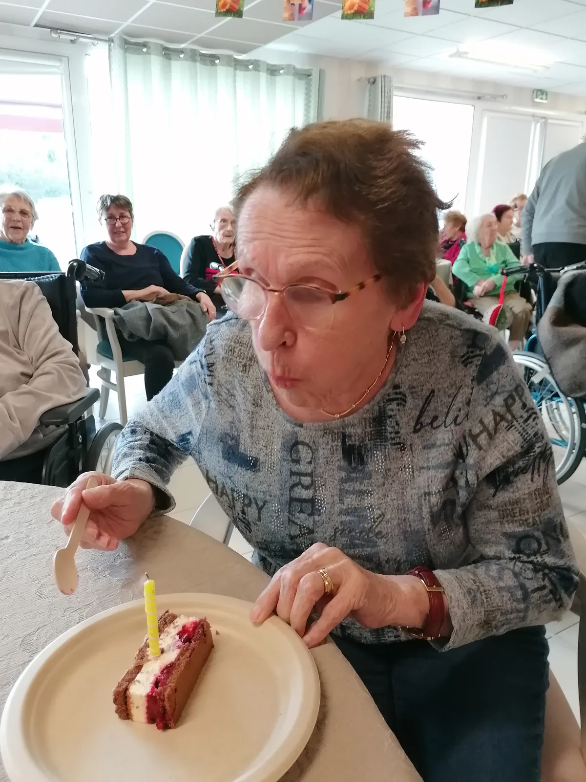 Fête des Anniversaires à l'EHPAD d'Esbly 