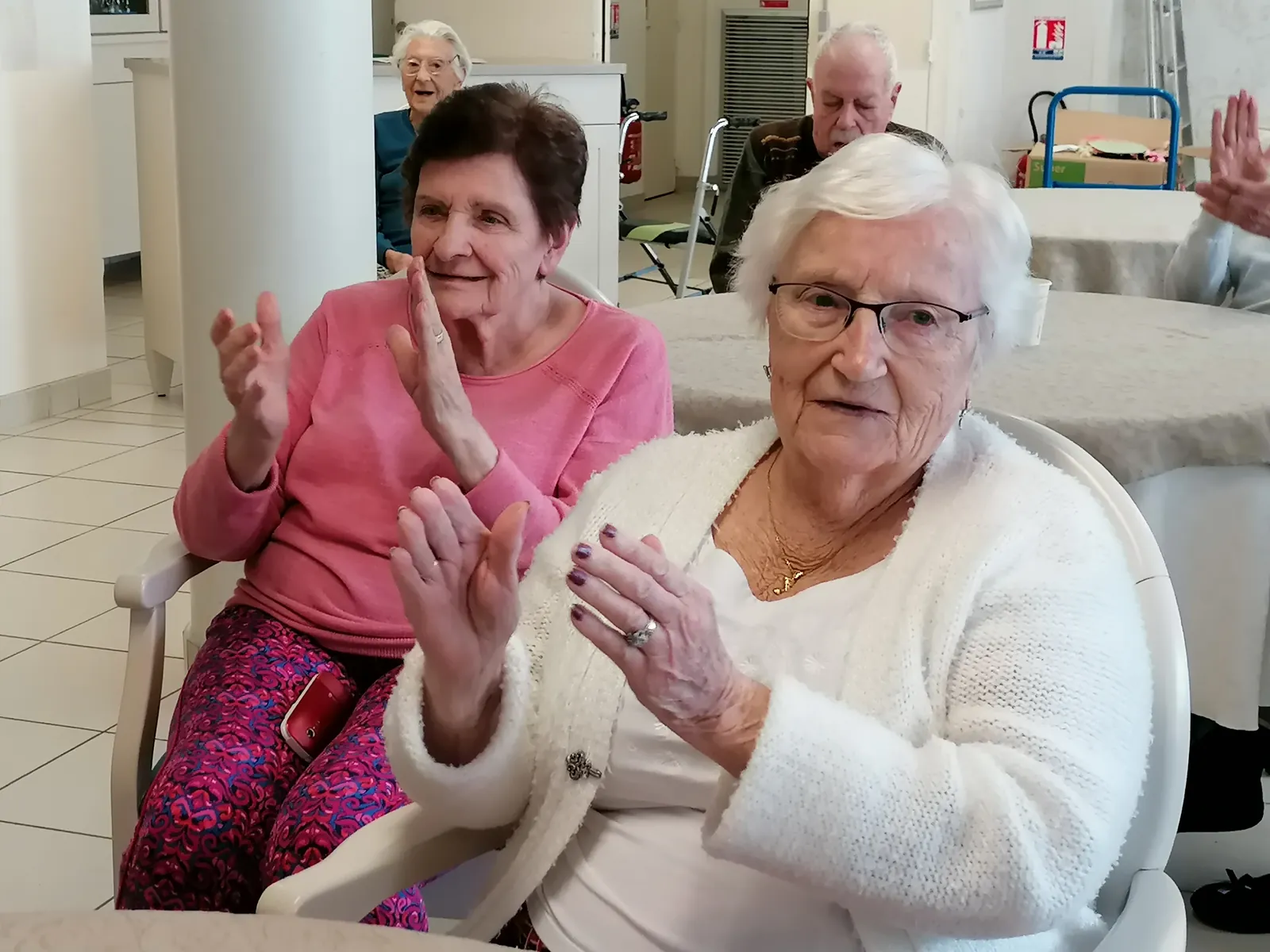 Fête des Anniversaires à l'EHPAD d'Esbly 