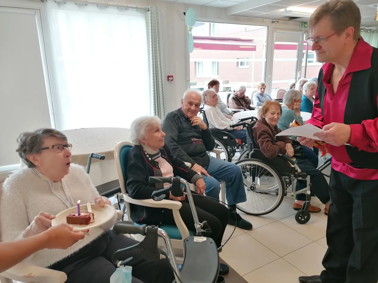 Fête des Anniversaires à l'EHPAD d'Esbly 