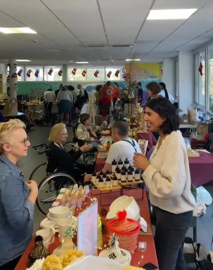 MAZARGUES : OU LE MARCHE DE NOEL FAIT FONDRE LES CŒURS ET LES PORTEFEUILLES