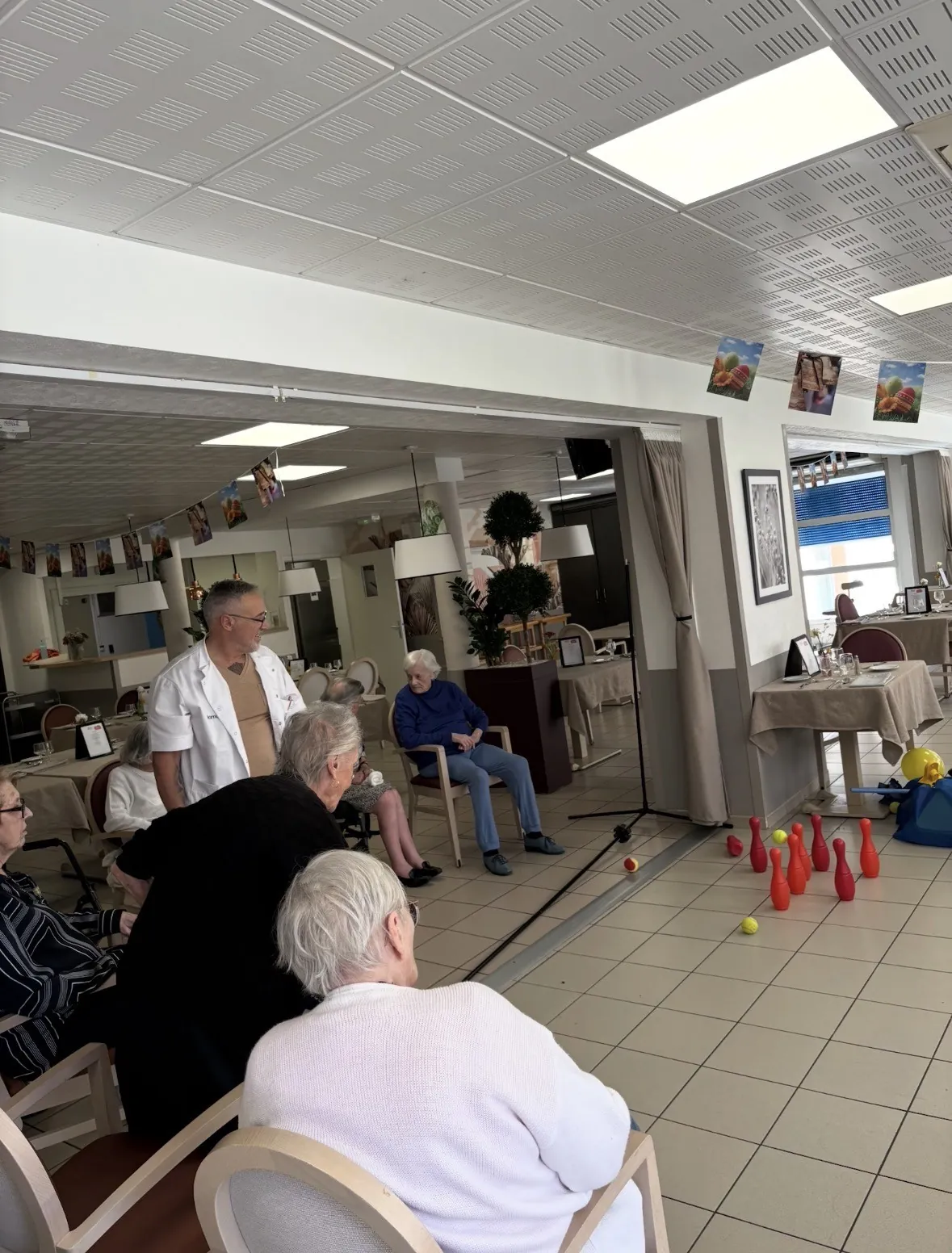 Un Après-midi de Sport et de Sourires à l'EHPAD