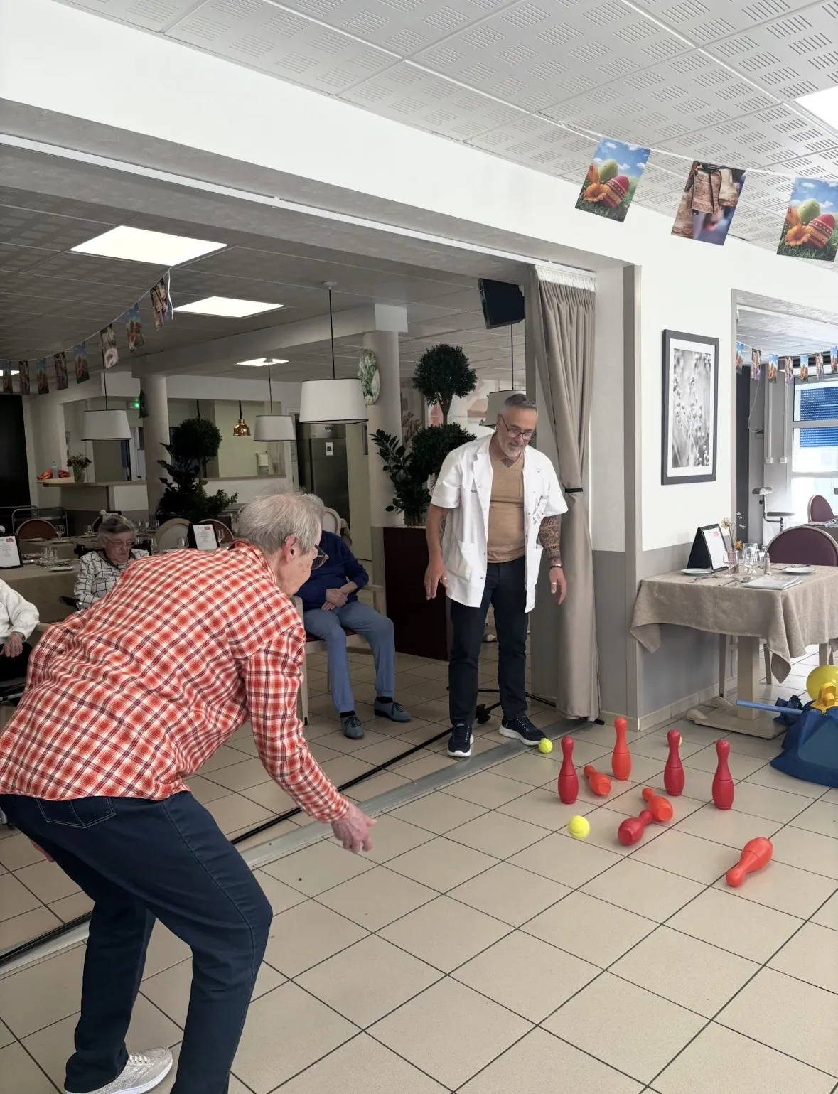 Un Après-midi de Sport et de Sourires à l'EHPAD