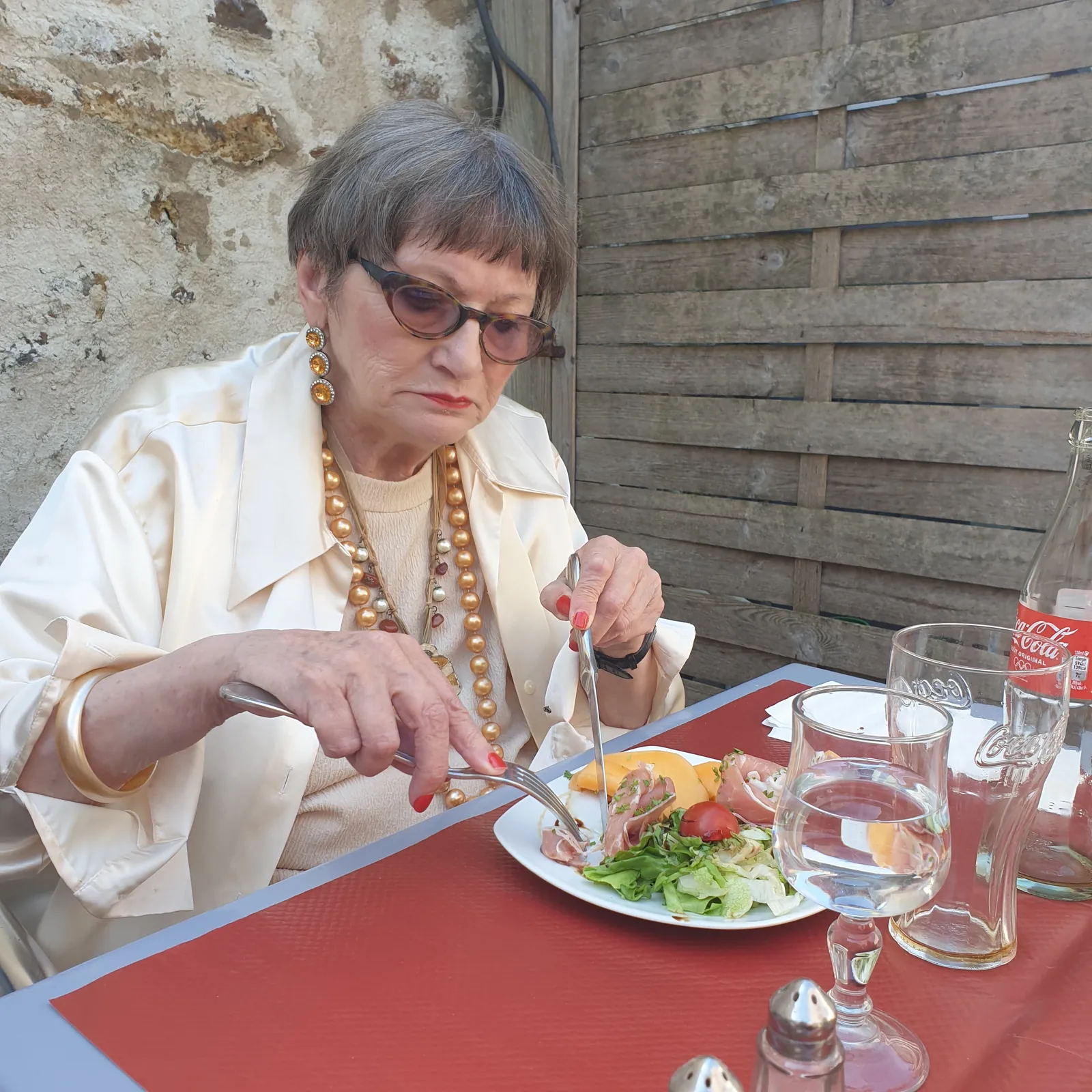Sortie restaurant 