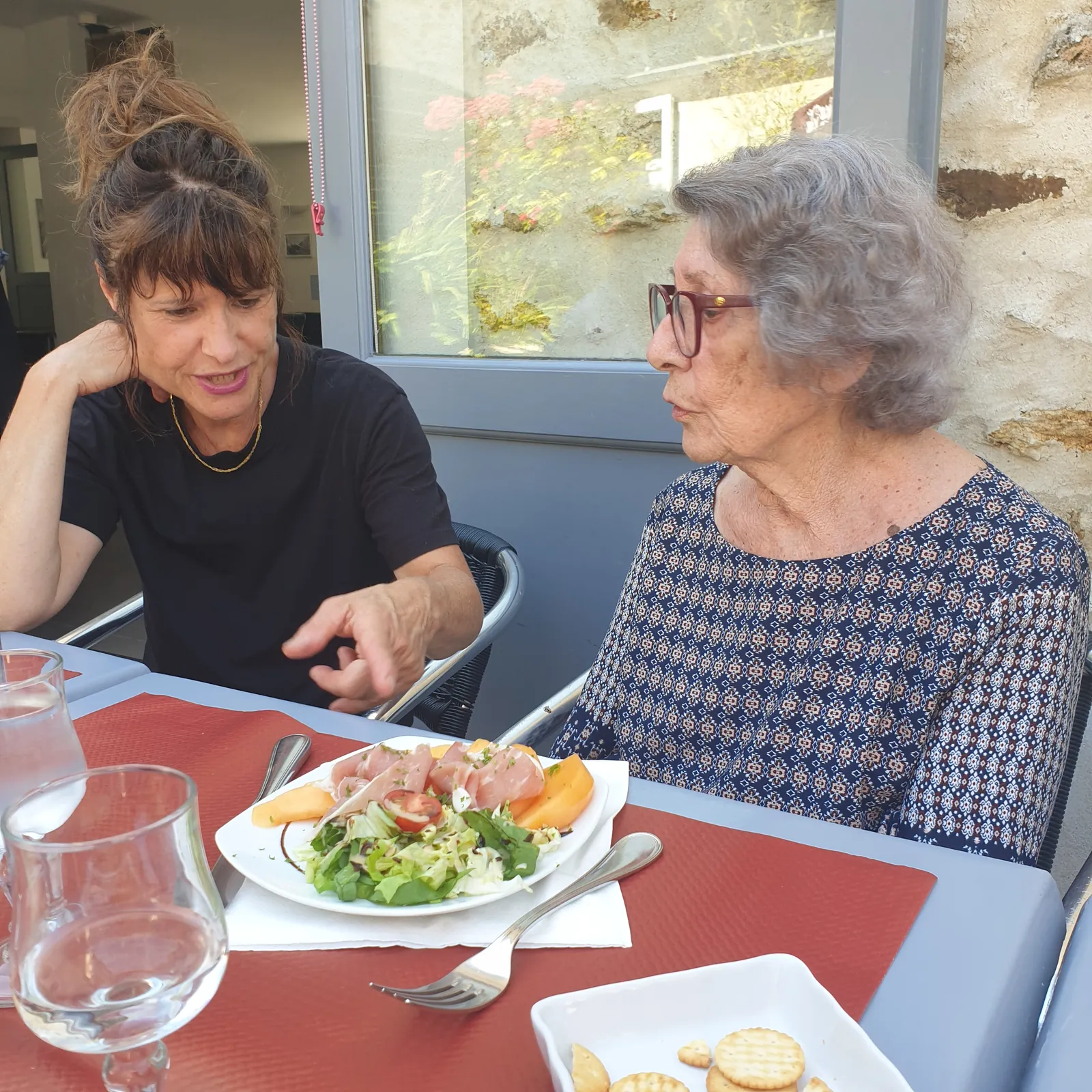 Sortie restaurant 