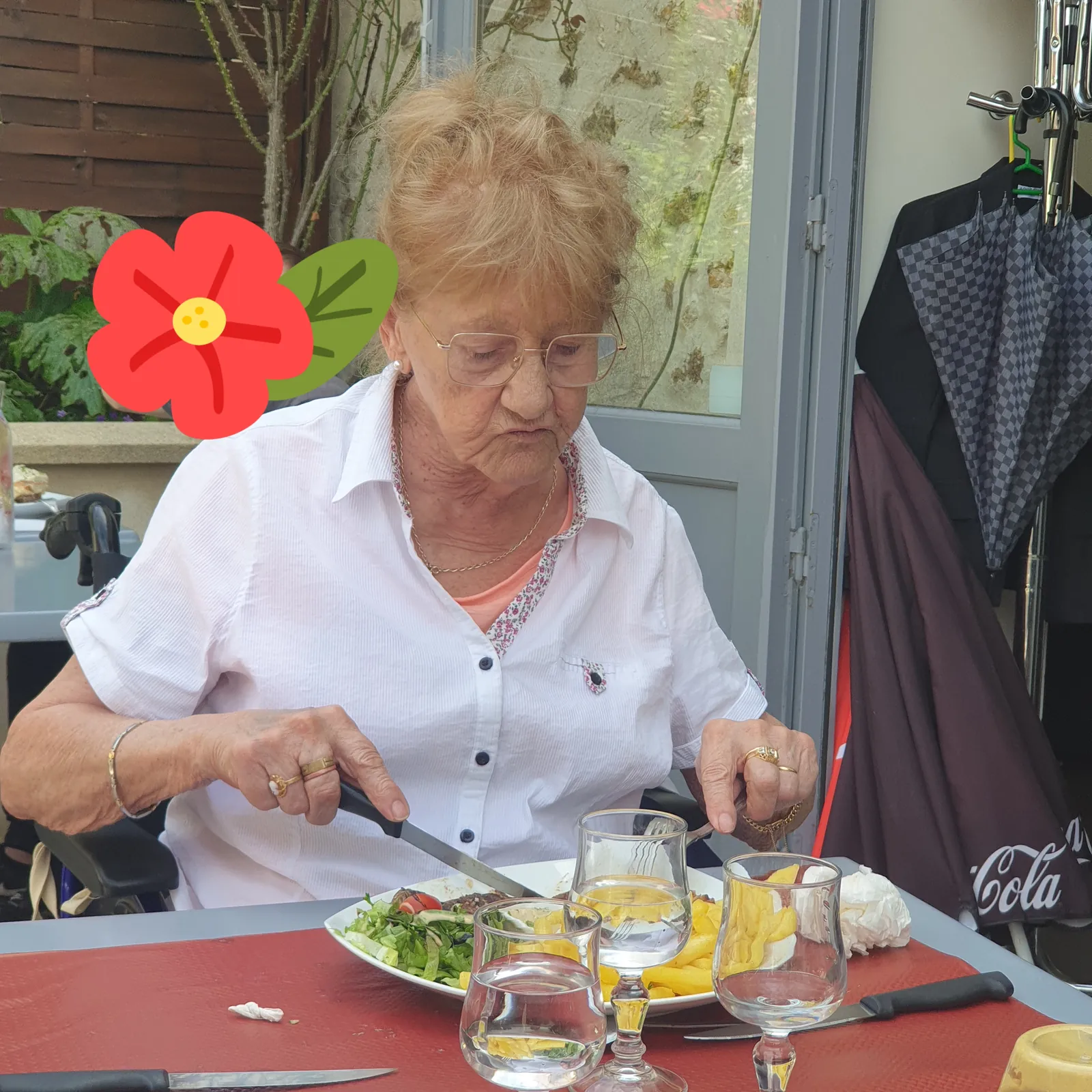 Sortie restaurant 