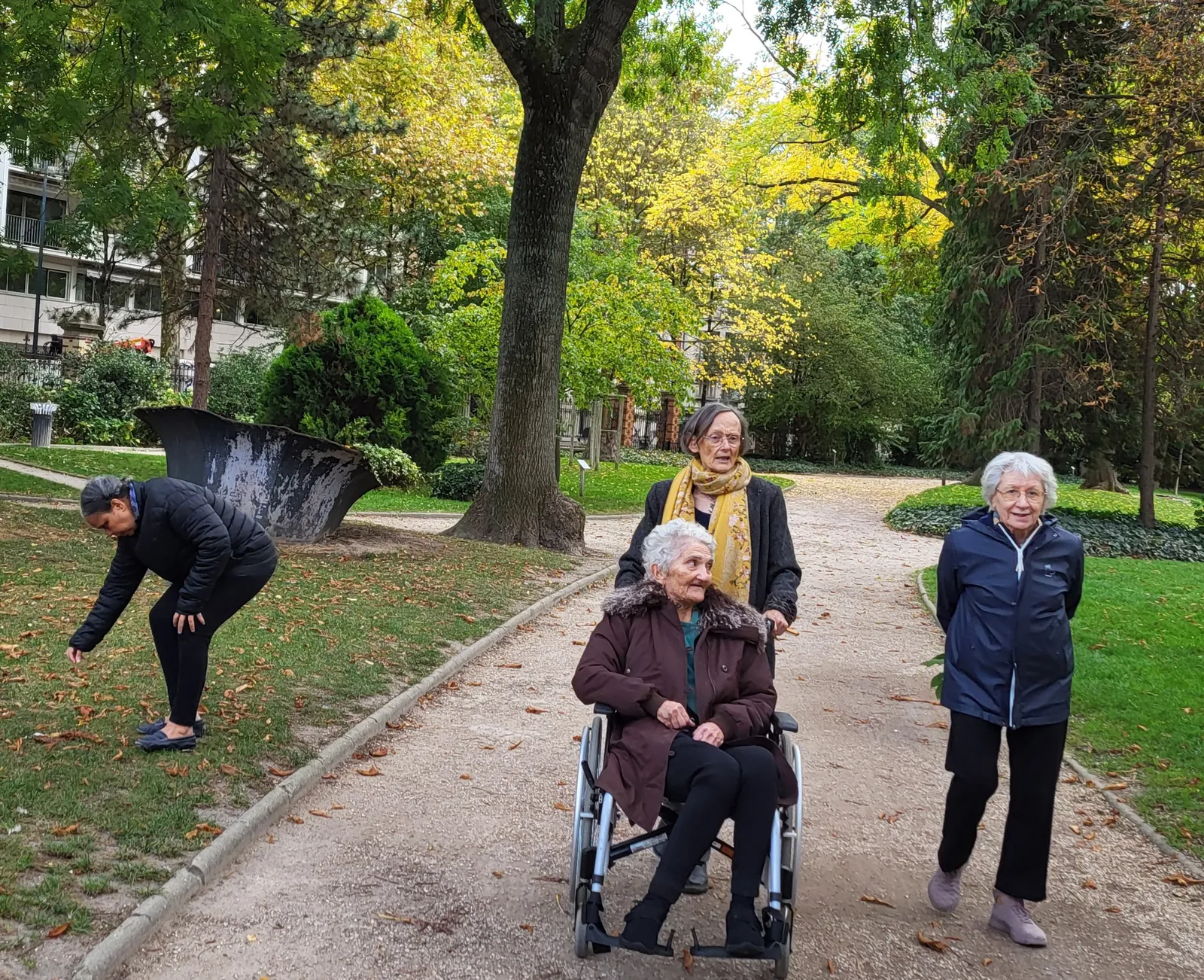 Sortie thérapeutique du lundi – Parc Salengro, Clichy