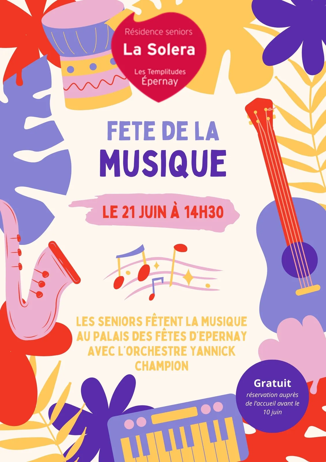 La résidence fêtera l'été