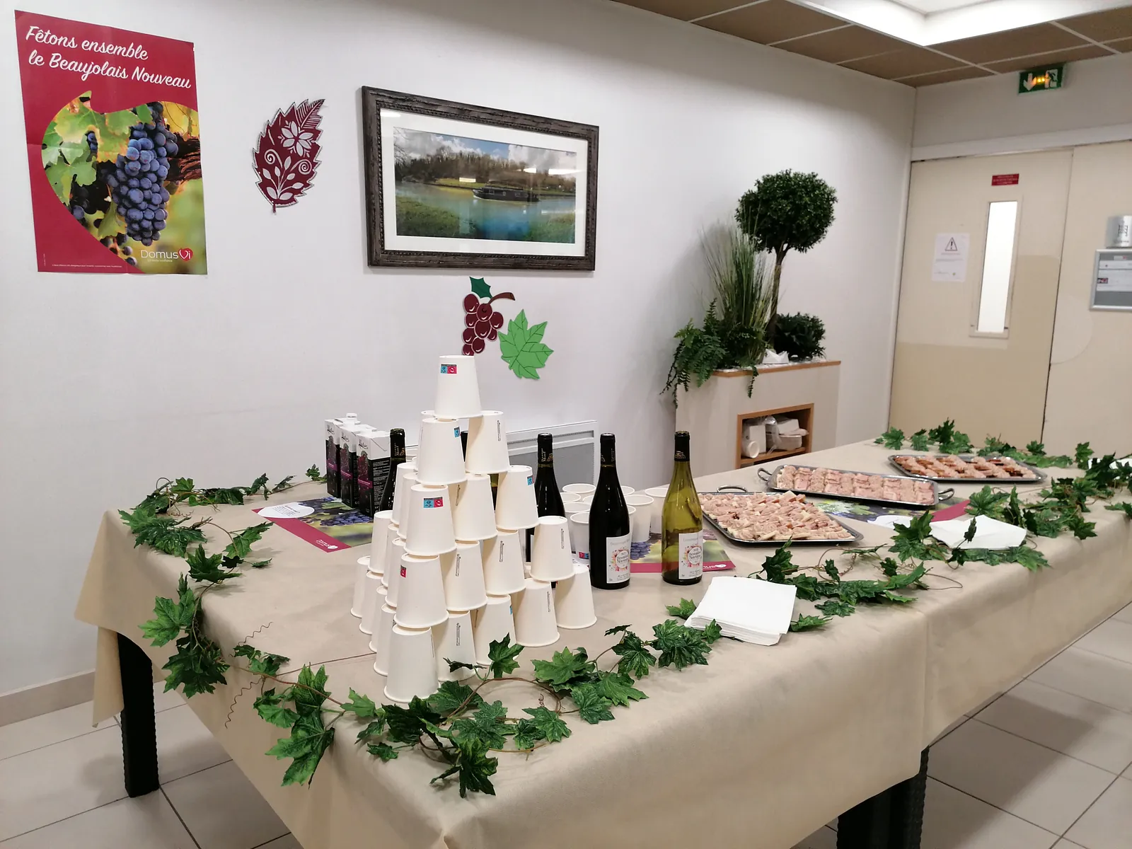 Le Beaujolais Nouveau aux Tourterelles d'Esbly