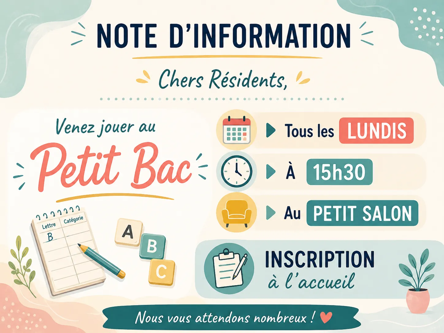 EN SEPTEMBRE / ON REPREND LES BONNES HABITUDES ...