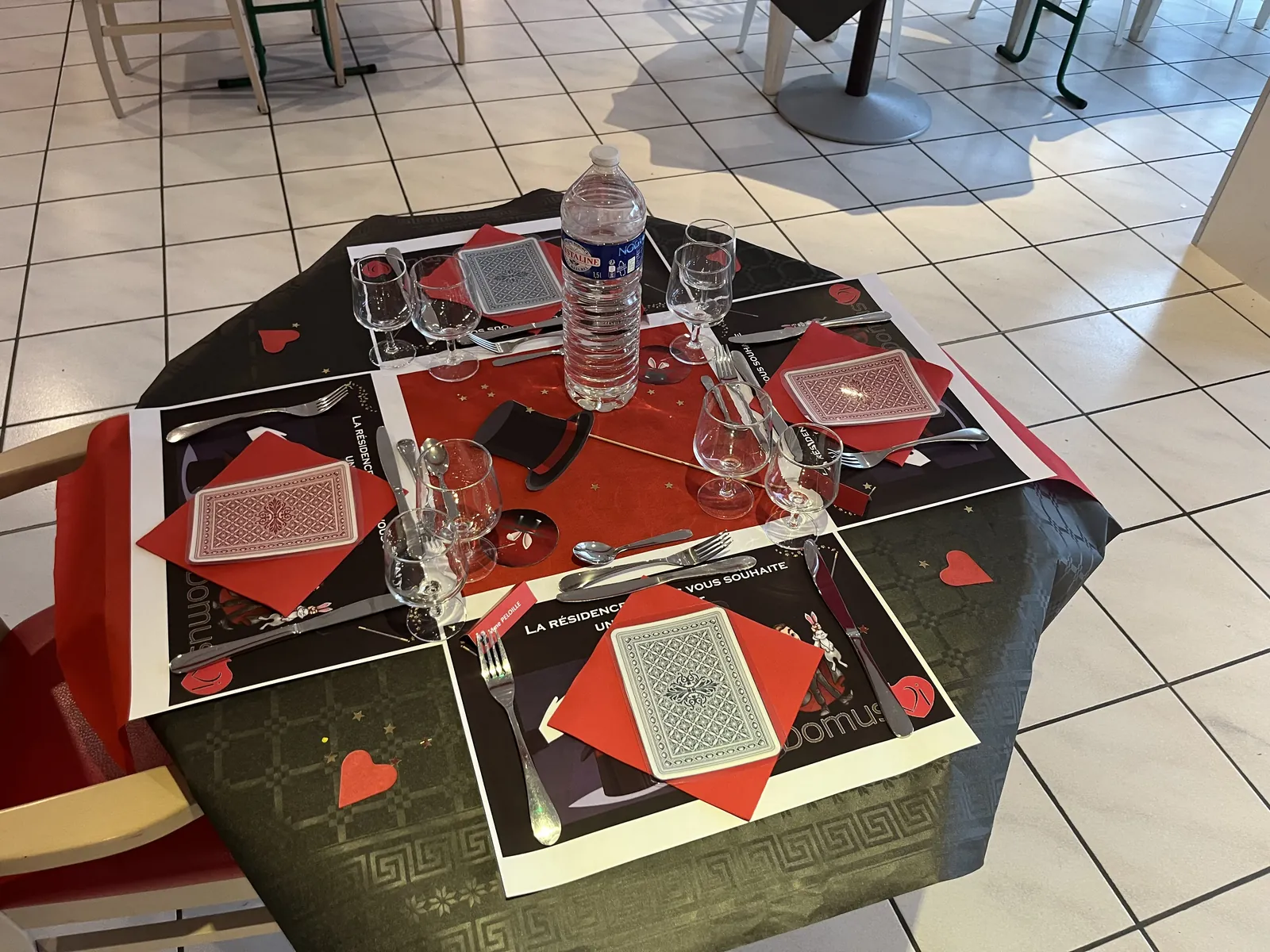 La résidence en préparation 