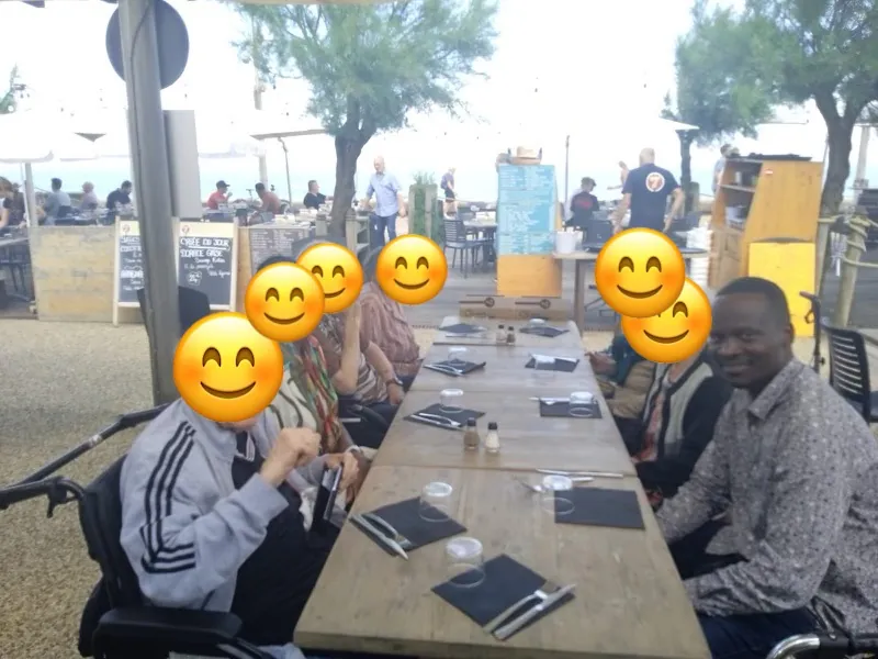 Une sortie au restaurant à deux pas de la chambre d'Amour