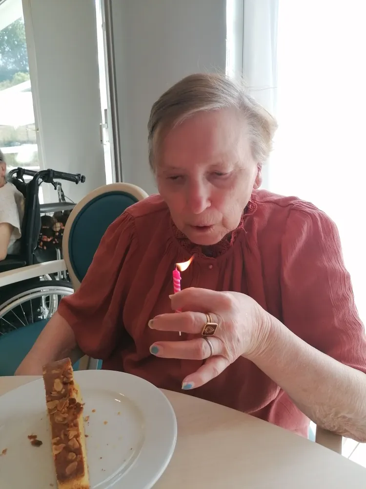Fête des anniversaires à la résidence médicalisée d'Esbly