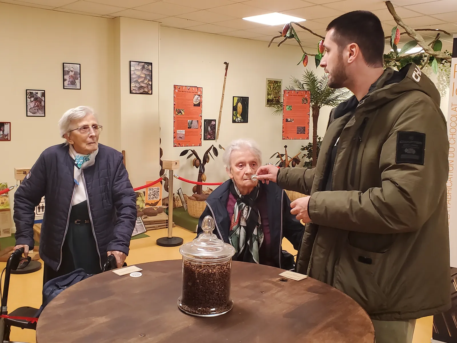 Visite au musée de la chocolaterie 