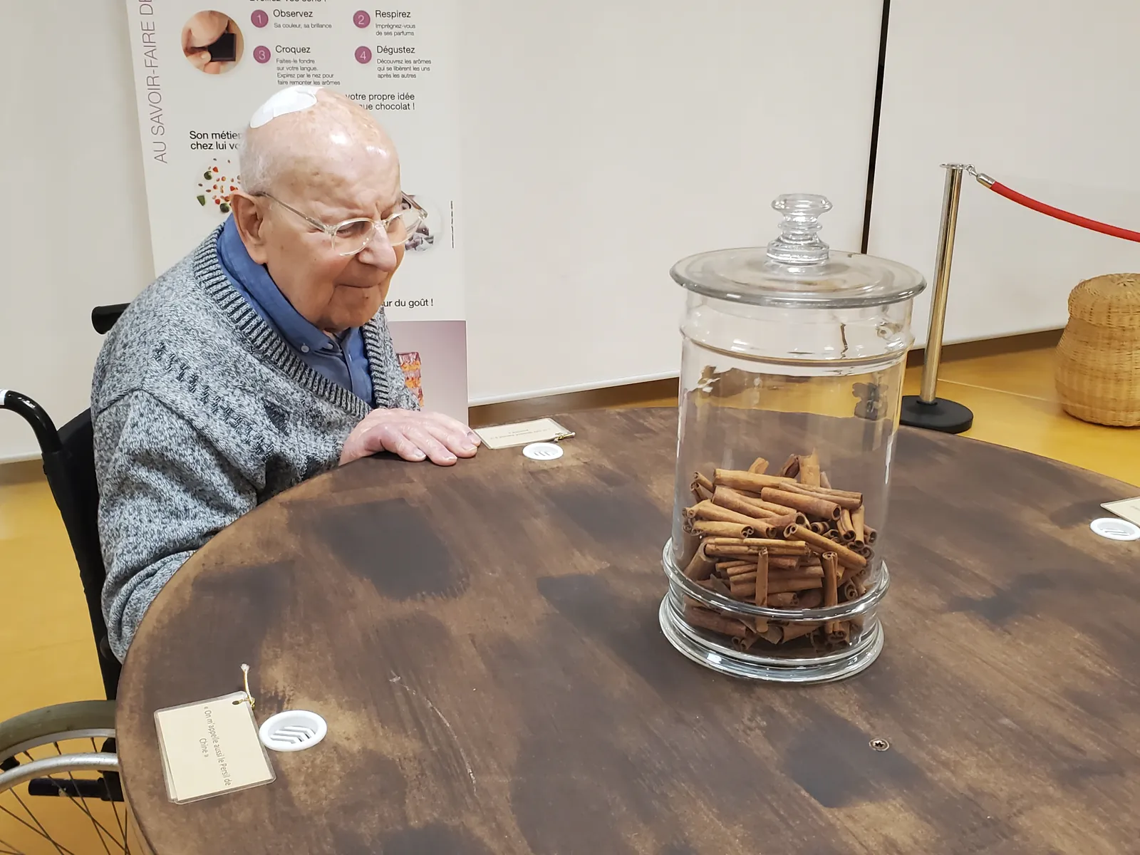 Visite au musée de la chocolaterie 