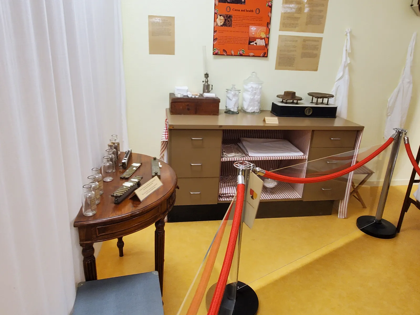 Visite au musée de la chocolaterie 