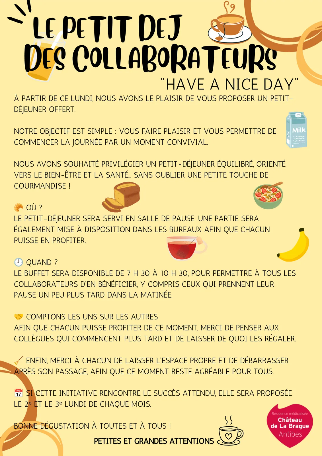 Bien commencer la journée, ensemble !