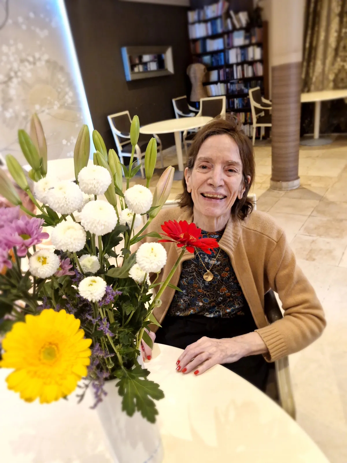 Des bouquets pour (et par) les résidents ! 
