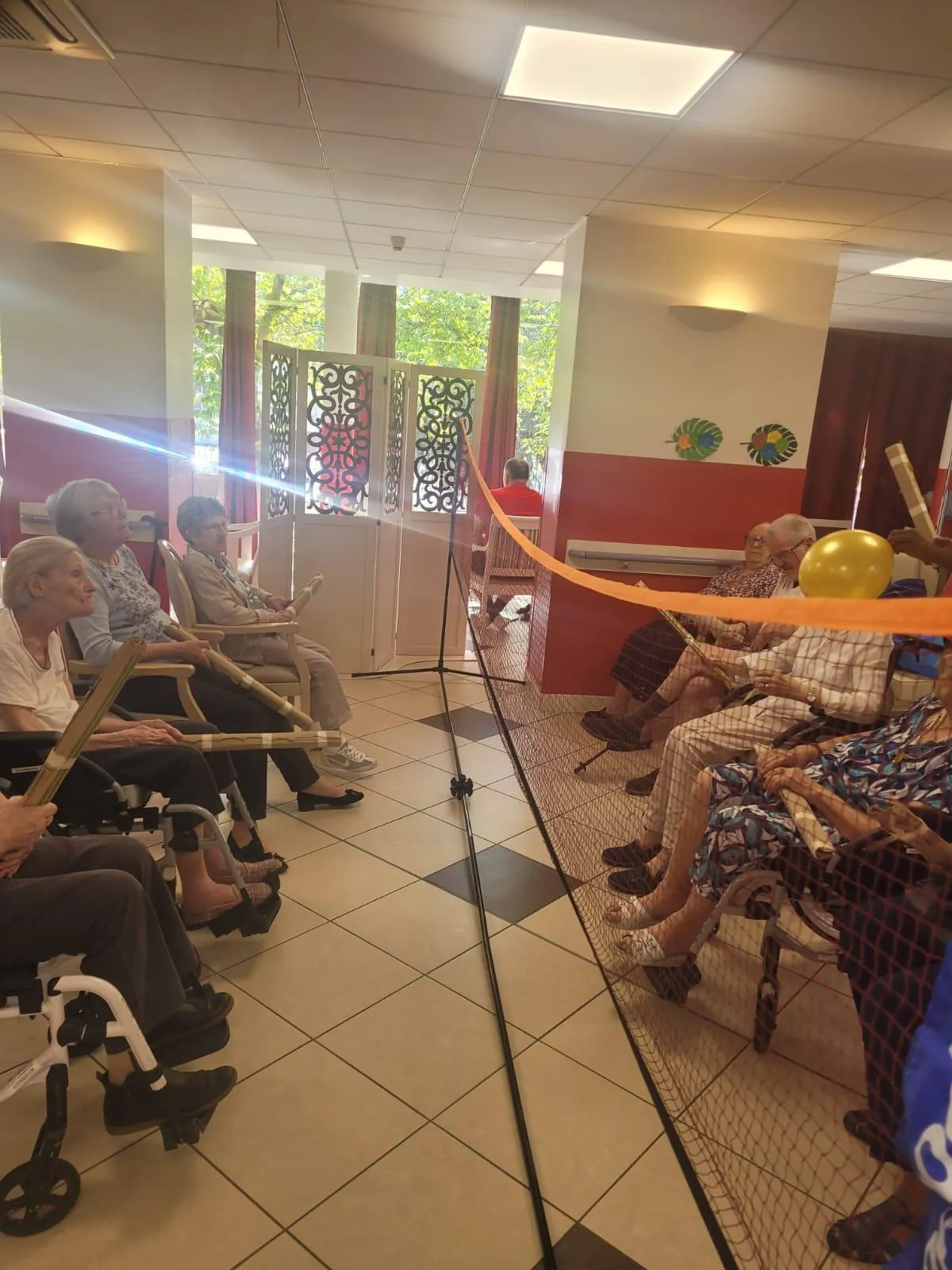 Matinée Sportive et Conviviale : Nos Résidents en Mode Champions ! 
