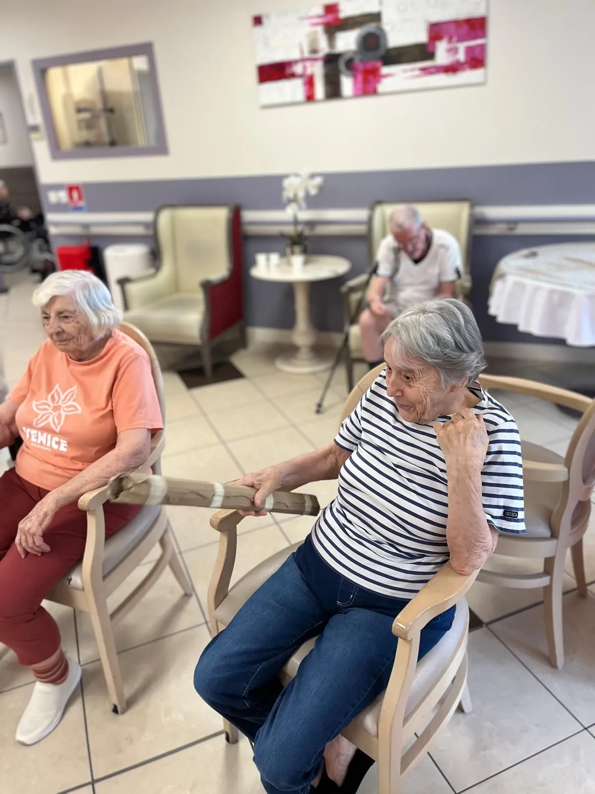 Matinée Sportive et Conviviale : Nos Résidents en Mode Champions ! 