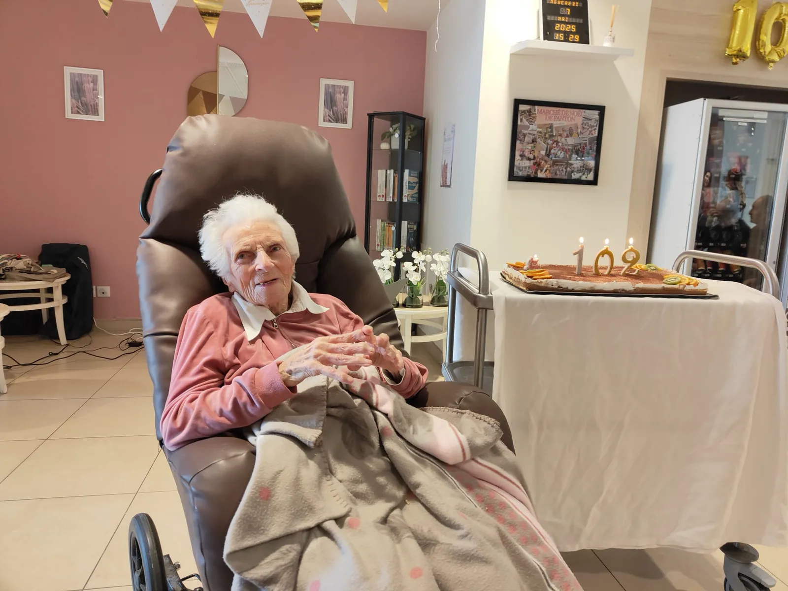Célébration des 102 ans de Mme CHAUMET : Un moment inoubliable