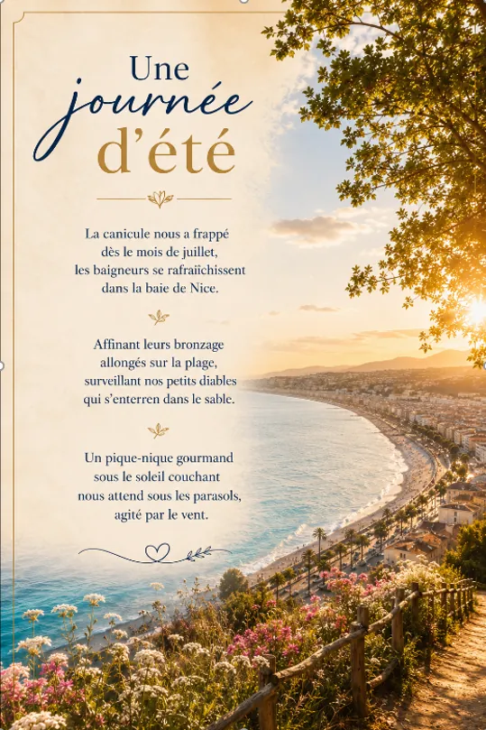 Des histoires et des poèmes avec nos résidents