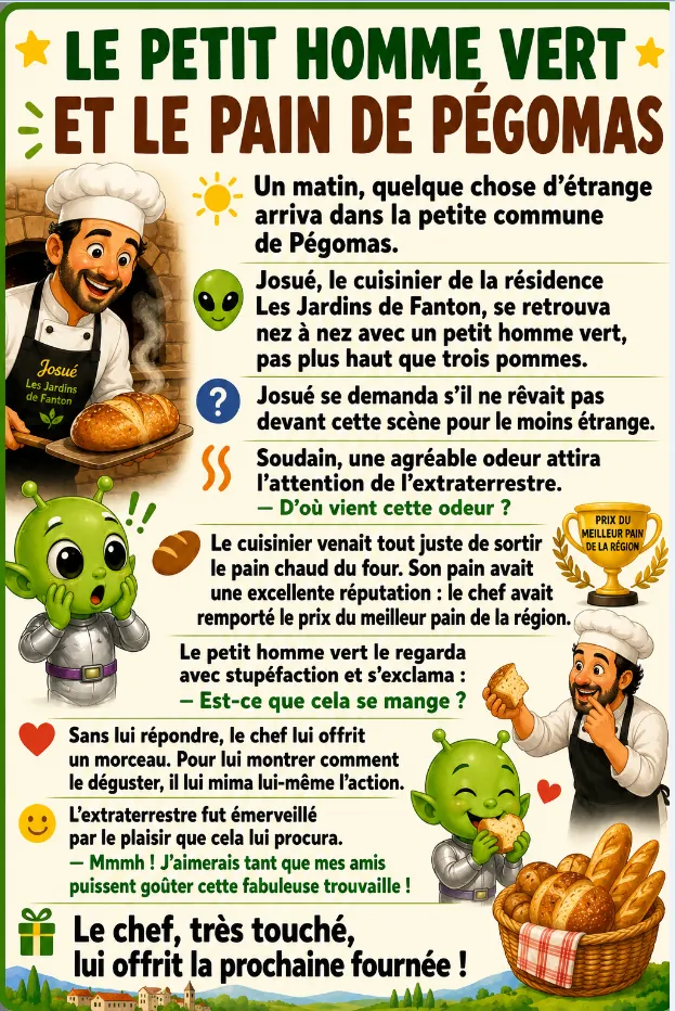 Des histoires et des poèmes avec nos résidents