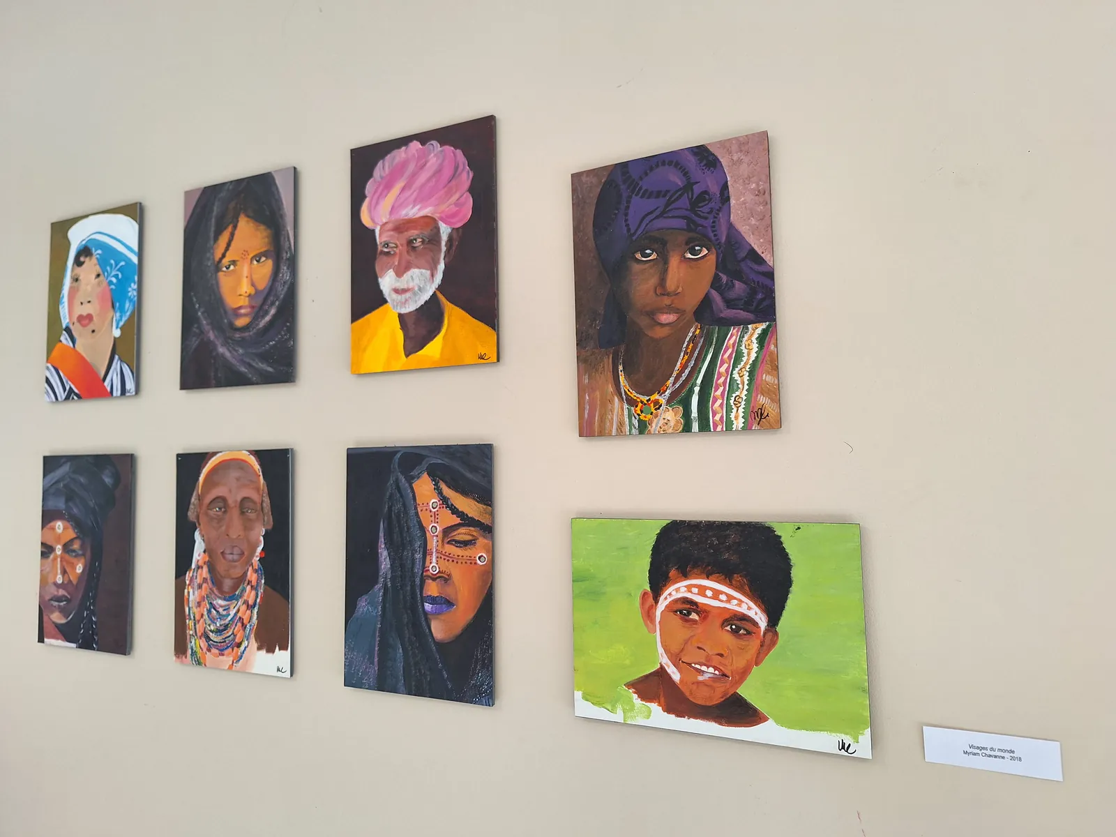 Le vernissage se prépare !