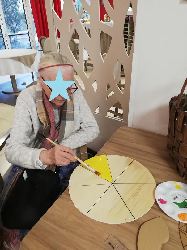 L'art' Mascarade à la maison de retraite les Vallières de Cagnes-sur-Mer 