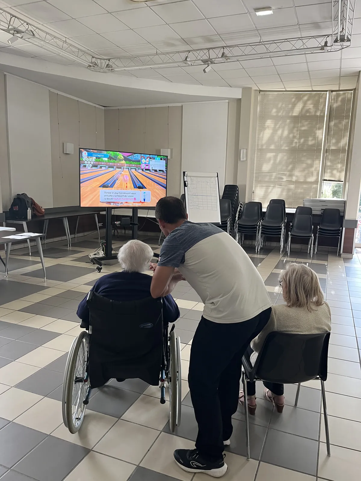 Semaine Bleue : Arpège participe à la compétition e-sport bowling sur Switch !