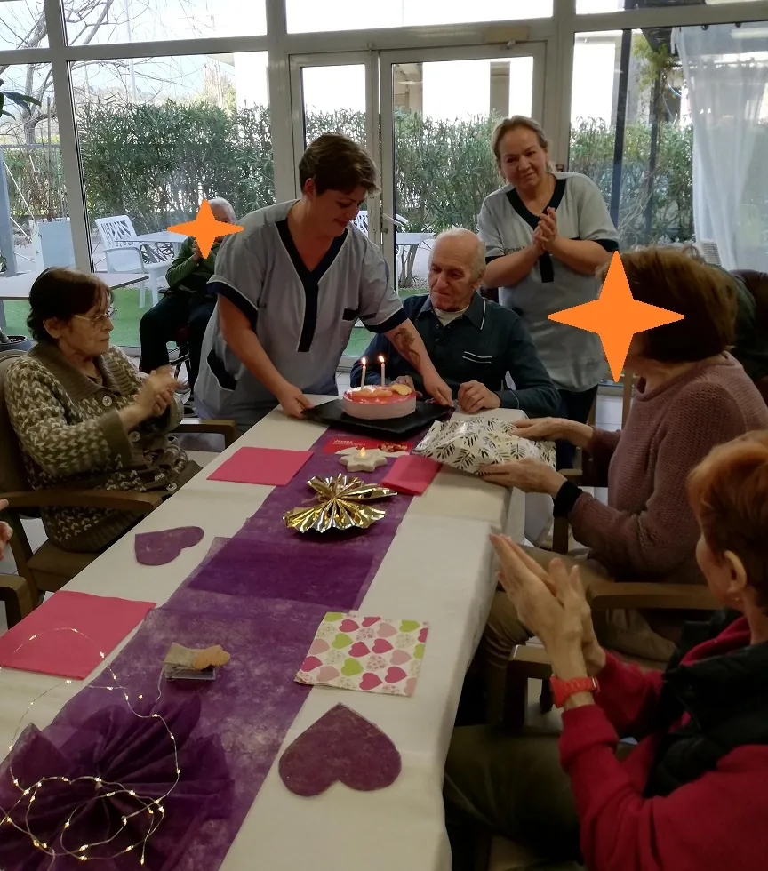 Nos anniversaires à la résidence les Vallières de Cagnes sur Mer 