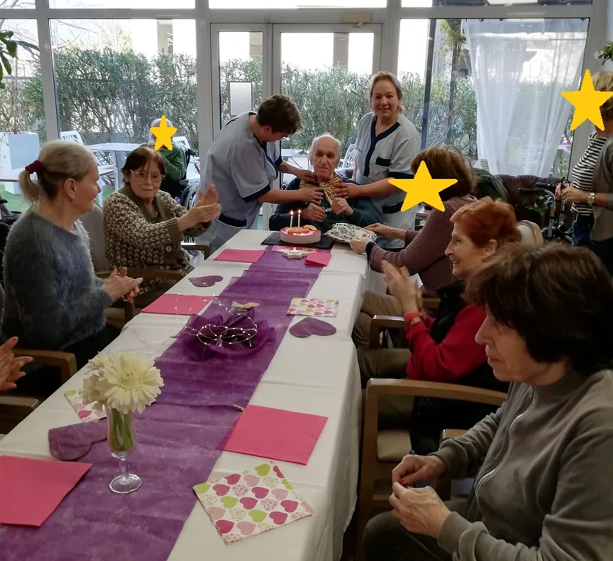Nos anniversaires à la résidence les Vallières de Cagnes sur Mer 
