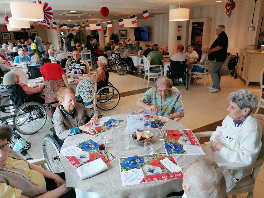 La Fête Nationale du 14 Juillet à l'EHPAD d'Esbly