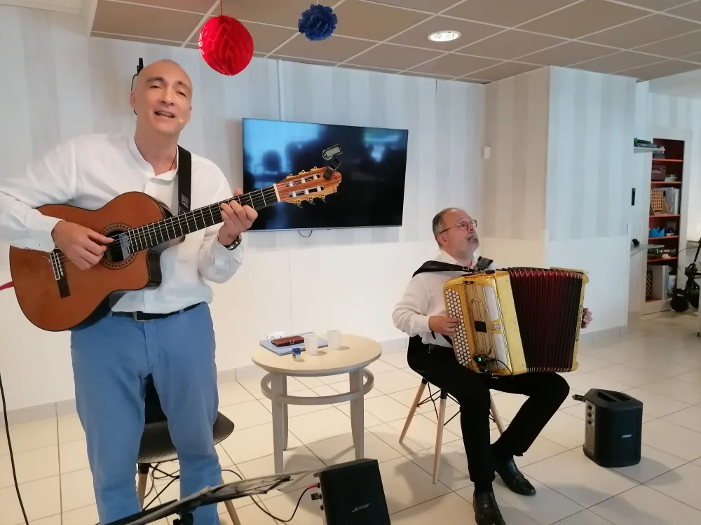 La Fête Nationale du 14 Juillet à l'EHPAD d'Esbly