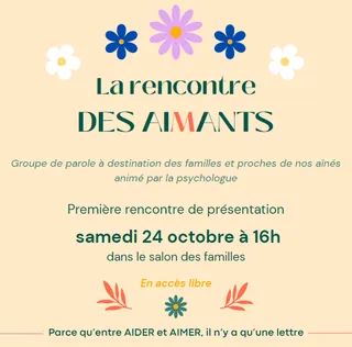 Groupe de parole à destination des Familles