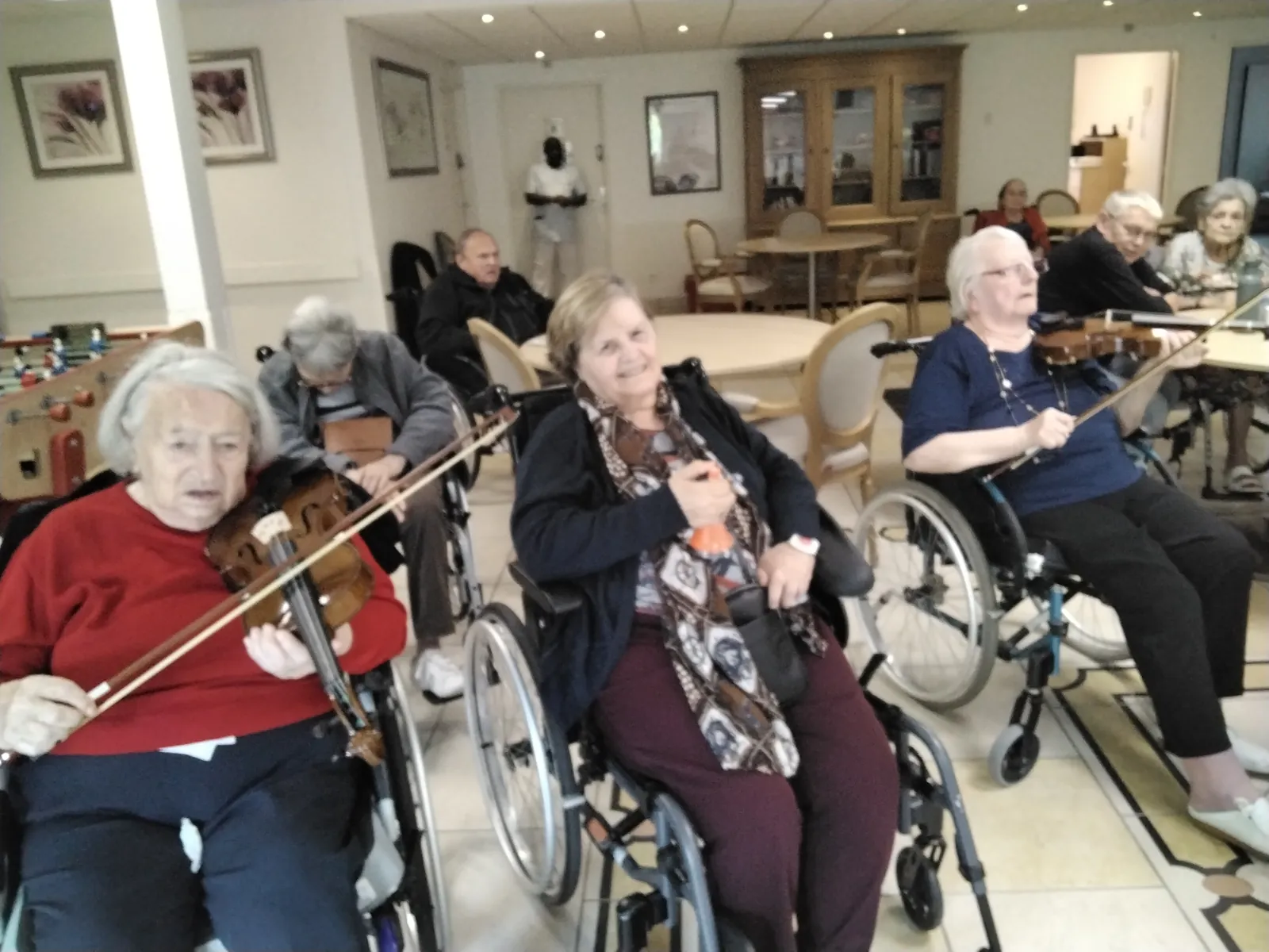 Musicothérapie avec Lydie 