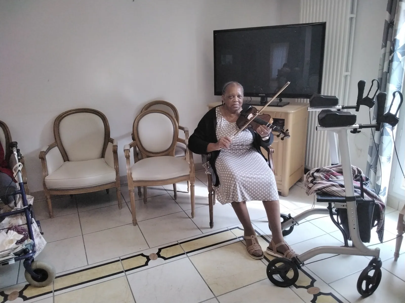 Musicothérapie avec Lydie 
