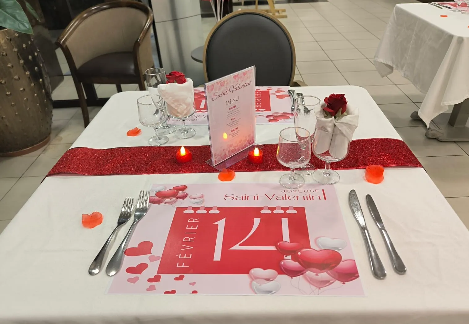 Célébration de l'Amour à la Résidence : Une Saint-Valentin Inoubliable 