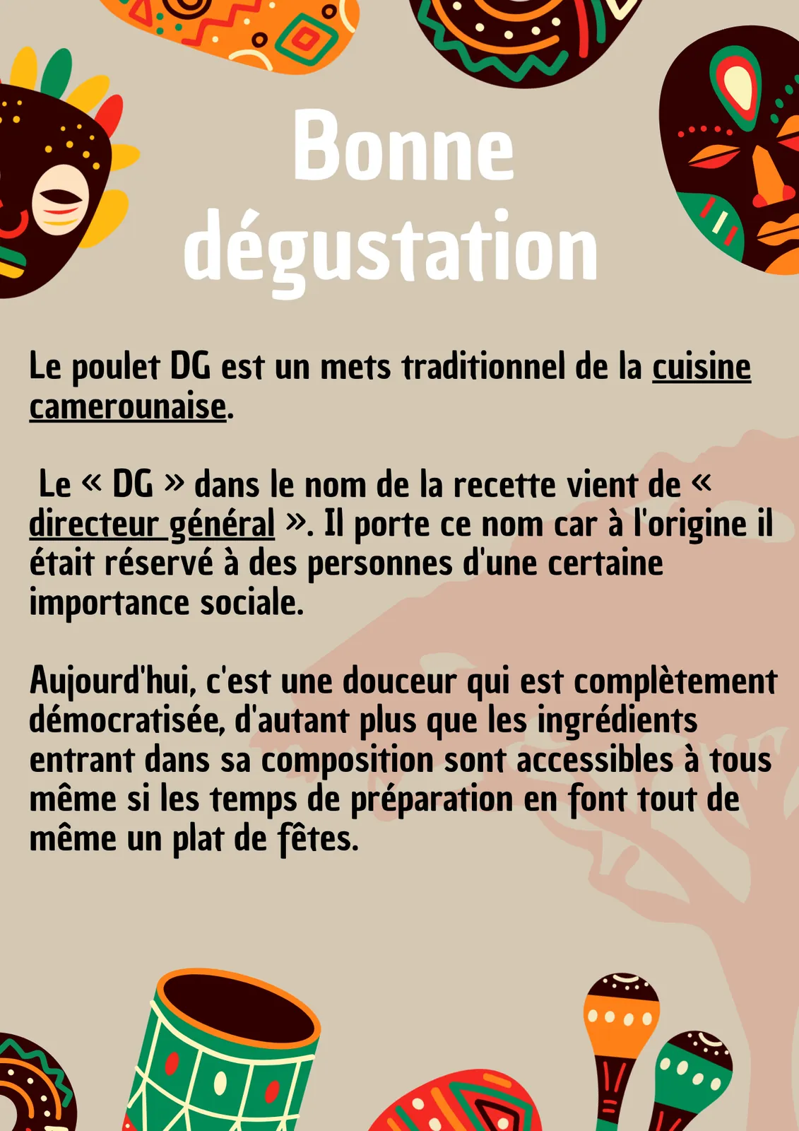 Journée sur le thème de l'Afrique 