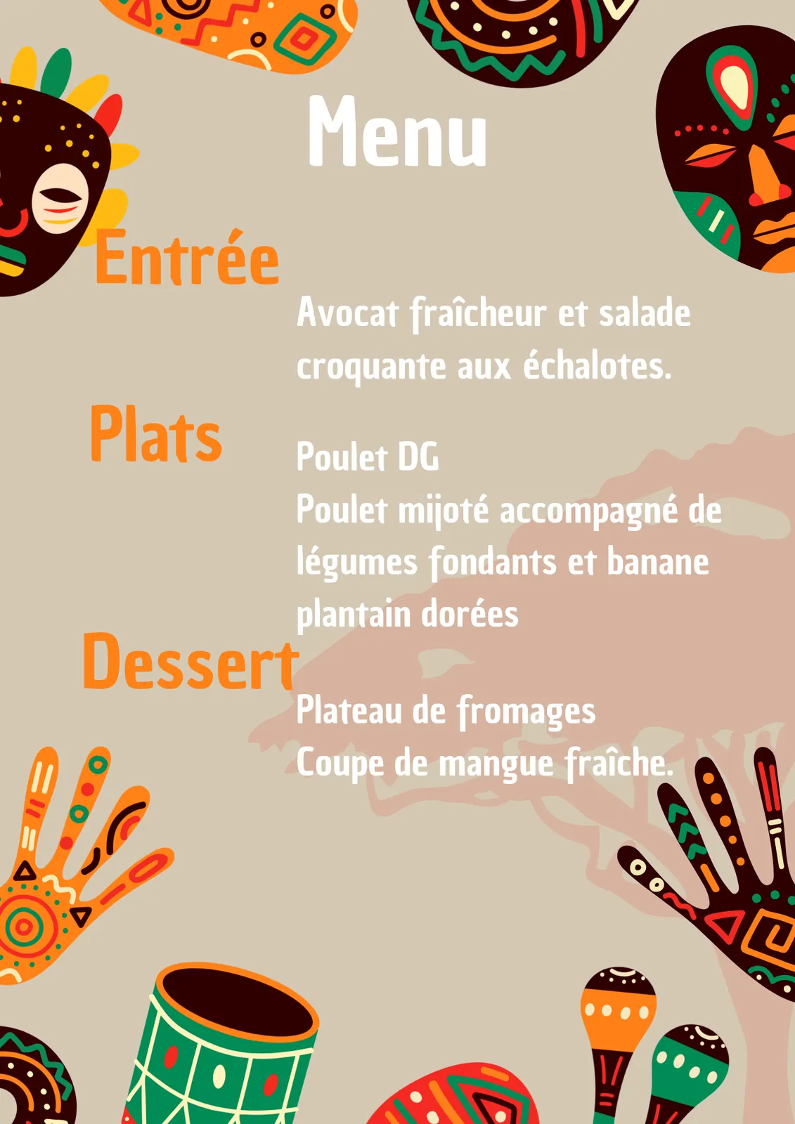 Journée sur le thème de l'Afrique 