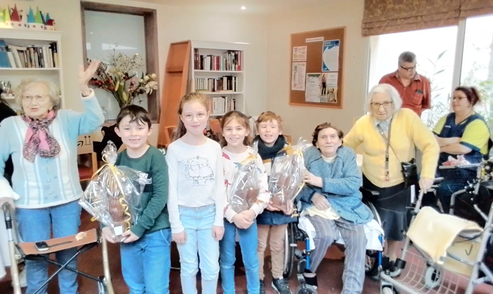 Encore d'autres photos de la chasse aux œufs de la résidence 