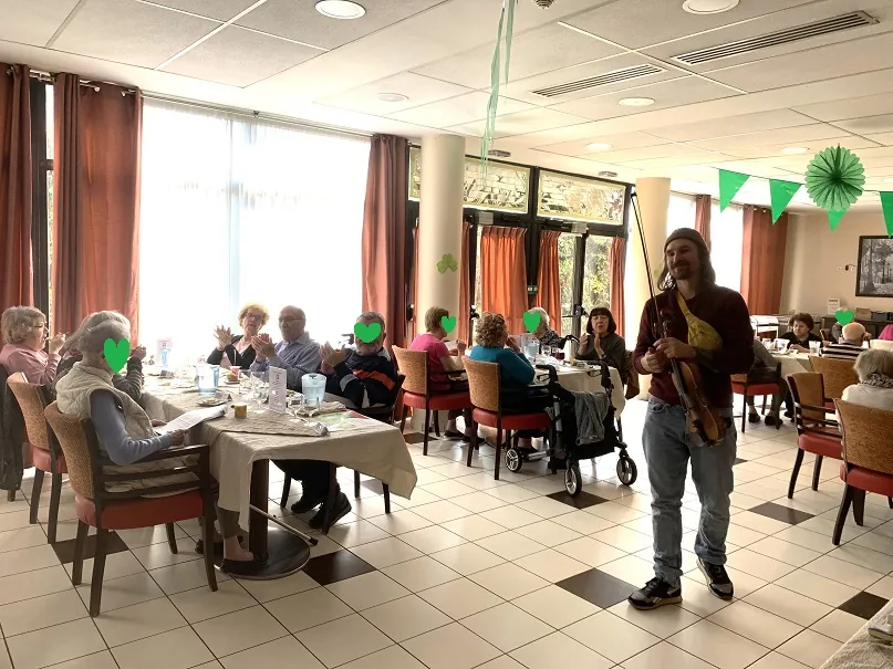 Aux couleurs de l'Irlande !