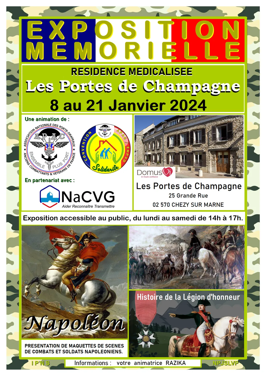 Exposition : 110 éme anniversaire de Napoléon