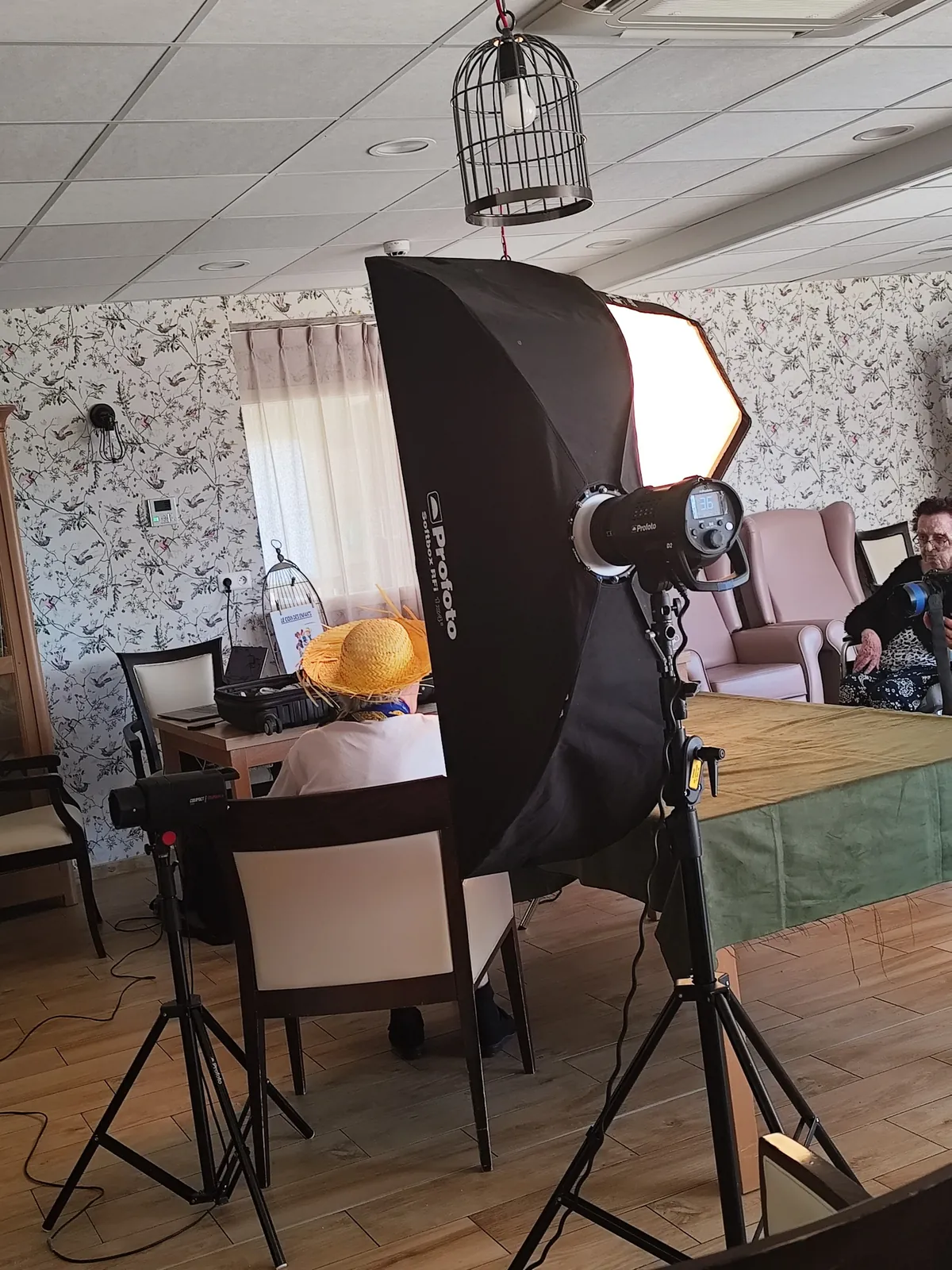 Séance photos à la résidence 