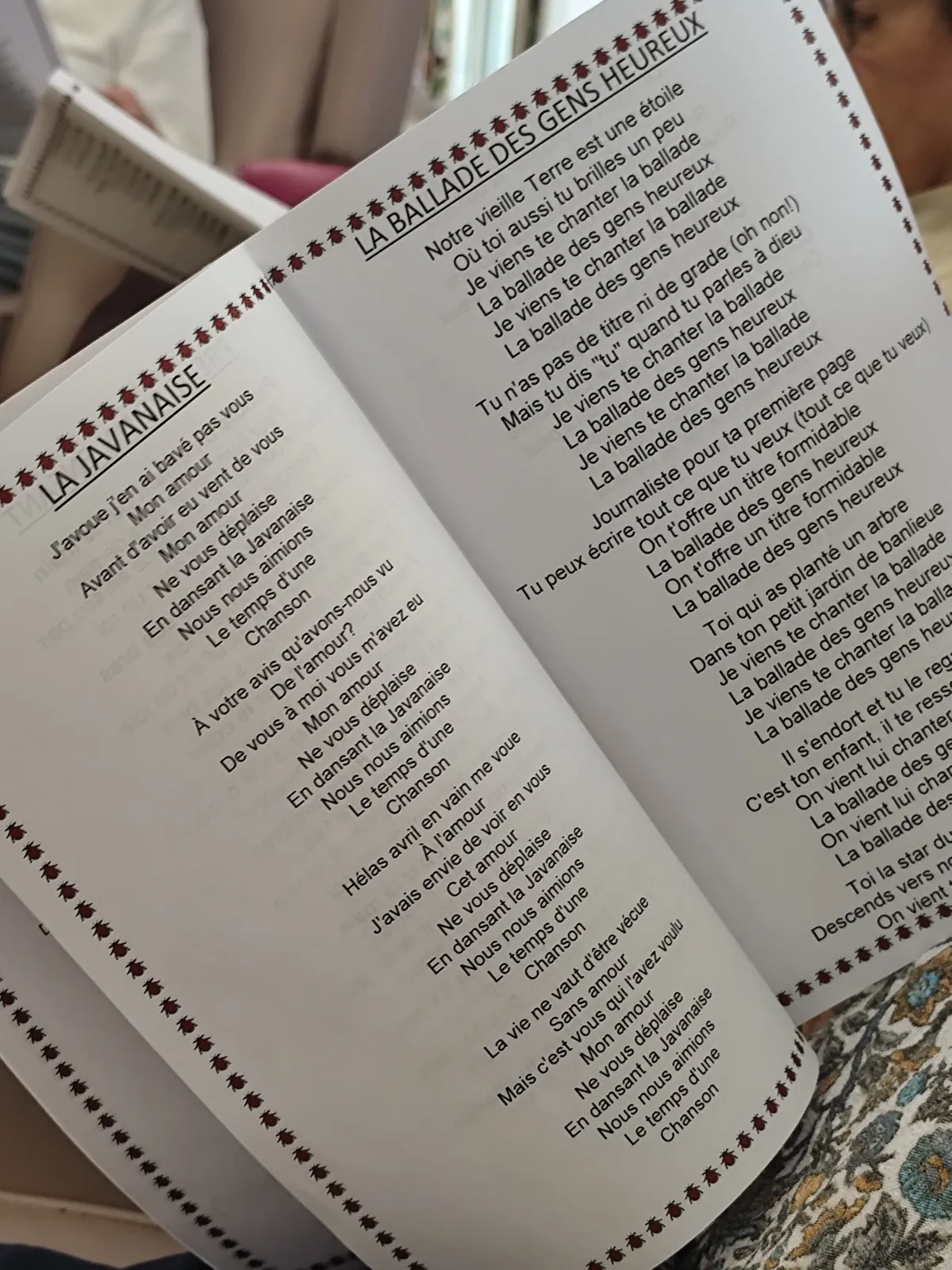 Chansonnettes à Reverotte 