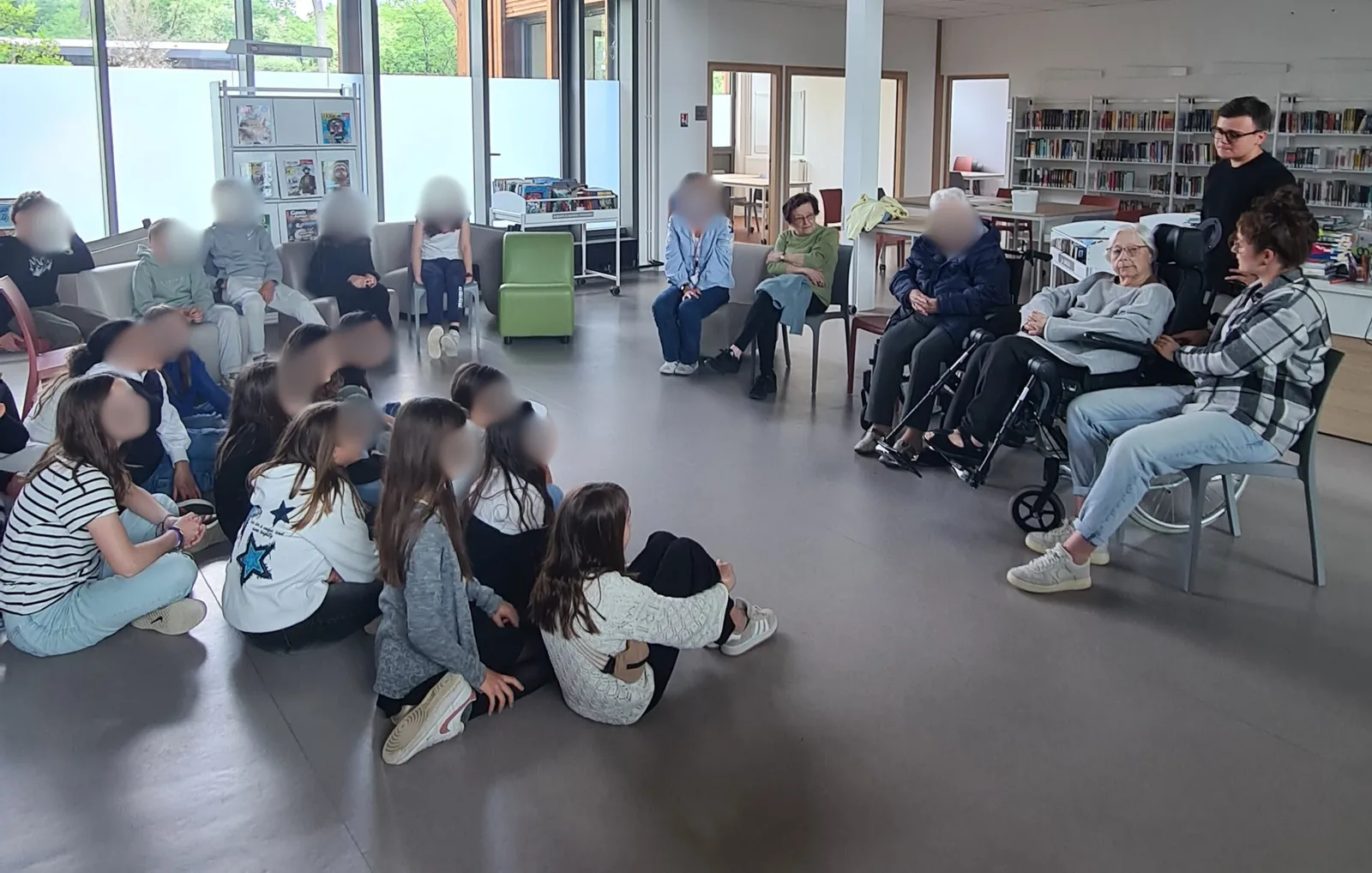 A la rencontre des collégiens du Pian-Médoc ! 