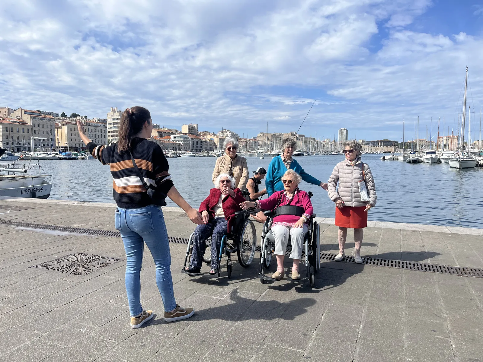 Chorégraphie sur le Vieux-Port !