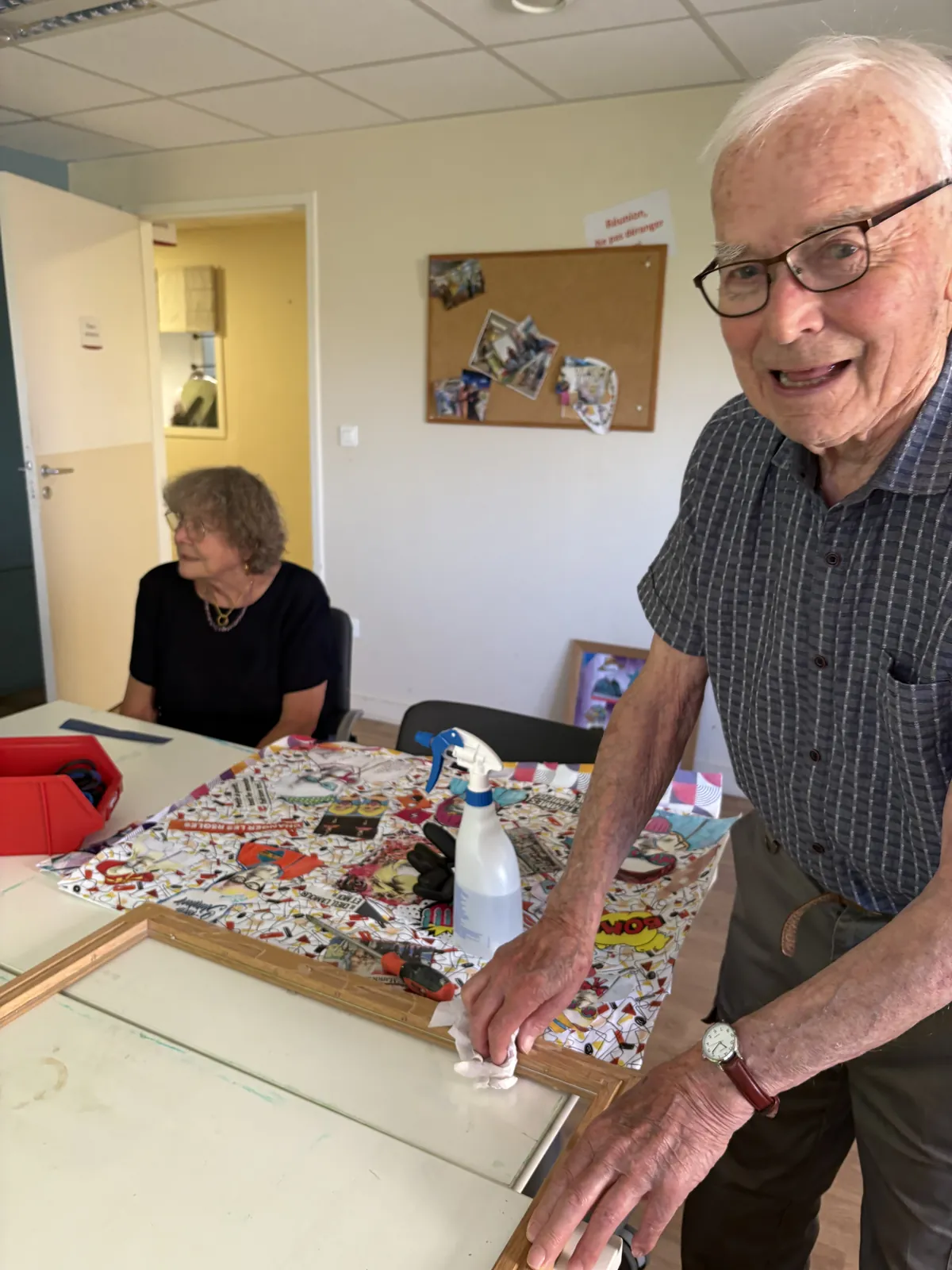 10/07/25 Exposition Pop Art : un travail collectif et artistique réalisé par nos résidents